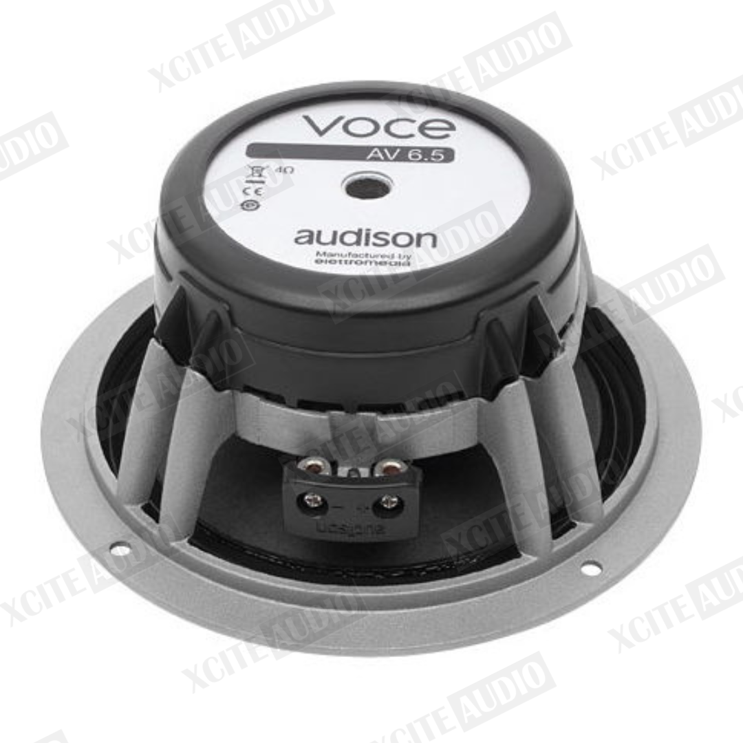 Audison VOCE AV 6.5" 200Watts Peak Car Midbass Woofer/Speakers