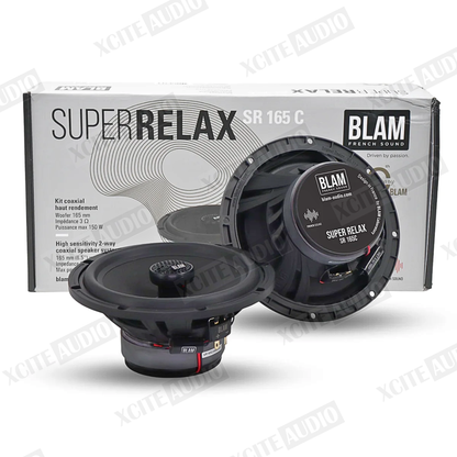 BLAM KIT SR165C - Super Relax Line 6.5" 2-Way Coaxial Car Speakers
