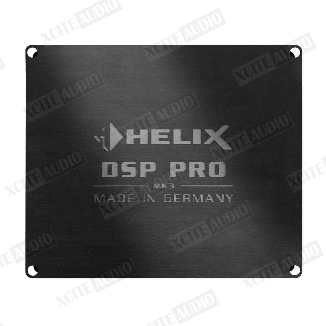 HELIX DSP PRO MK3 - Digital High-Res 10-channel car audio signal processor with 96 kHz / 32 Bit signal path