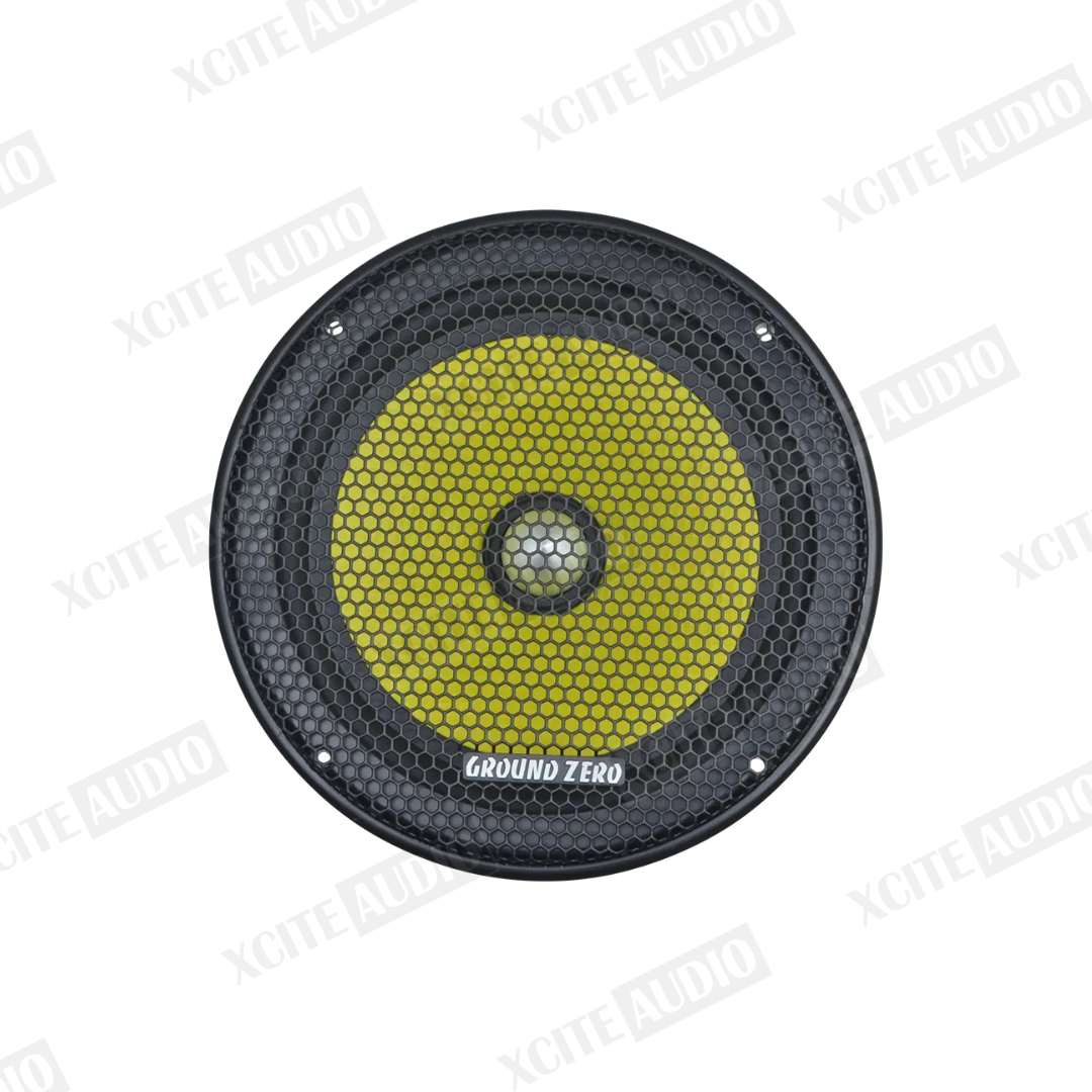 GROUND ZERO GZTK 165 | 6.5” Titanium Series High Power 3ohms Car Mid-Bass Speakers