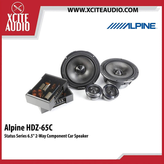 Alpine HDZ-65C Status Series 6.5" 2-Way Component Speaker