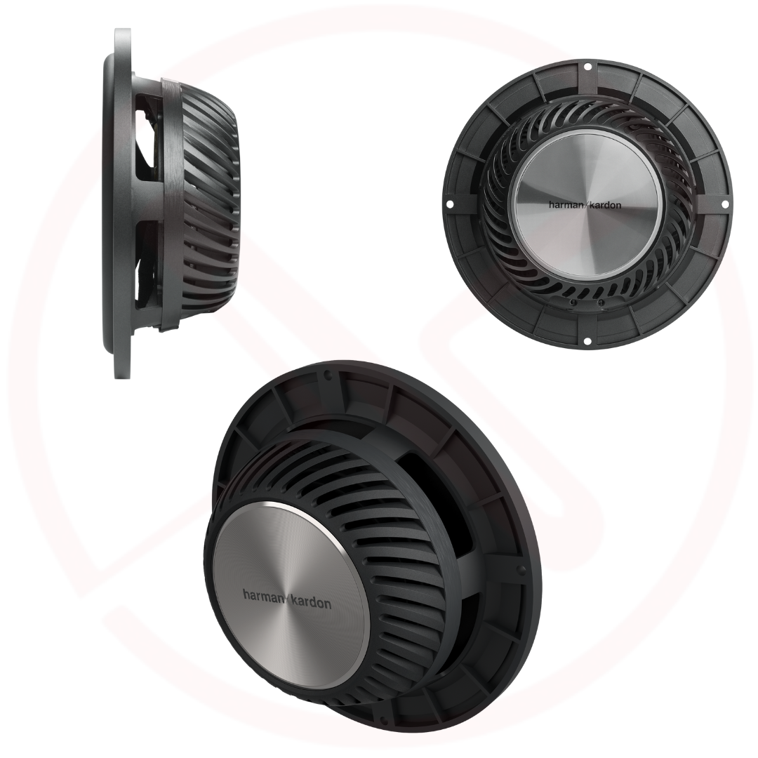 harman/kardon FLOW 601CFS | 6.5" 120W RMS 2-way Component Car Speaker System Without Crossover