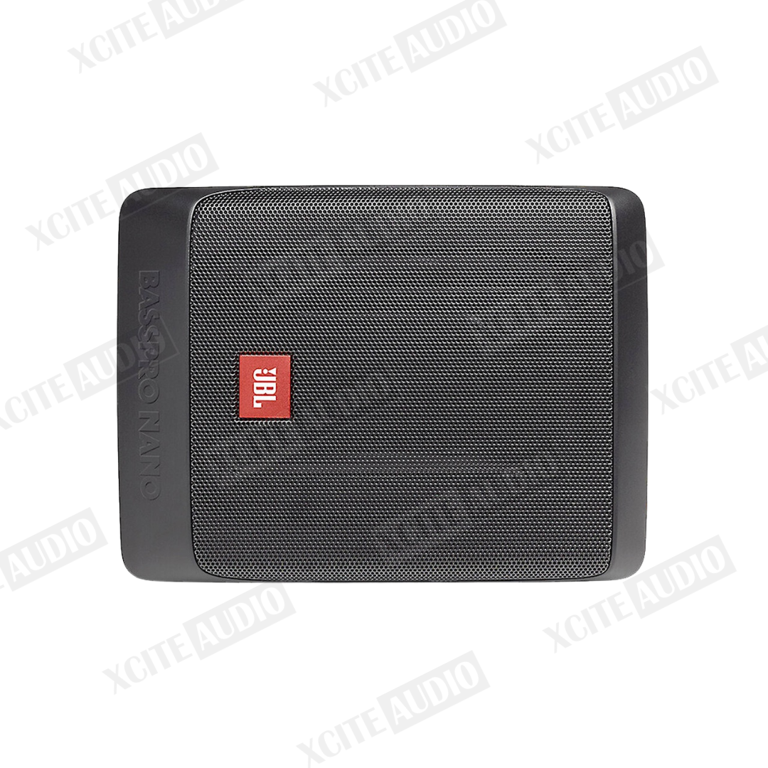 JBL BassPro Nano 6" x 8" Ultra-Compact Amplified Underseat Subwoofer