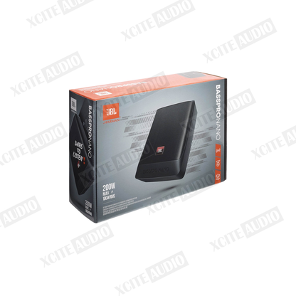 JBL BassPro Nano 6" x 8" Ultra-Compact Amplified Underseat Subwoofer