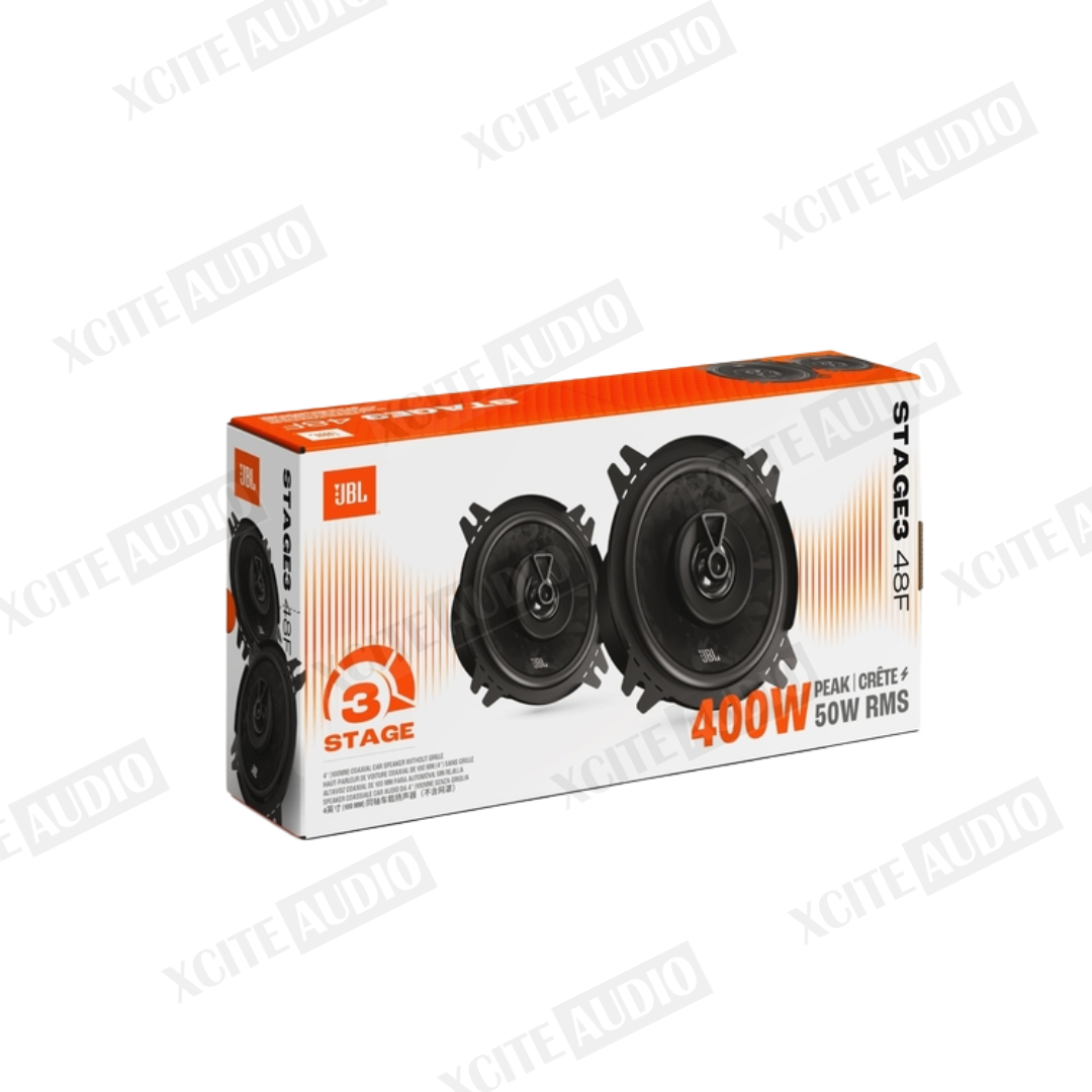JBL Stage3 48F 4” (100mm) 2 Way Coaxial Car Speaker without Grille