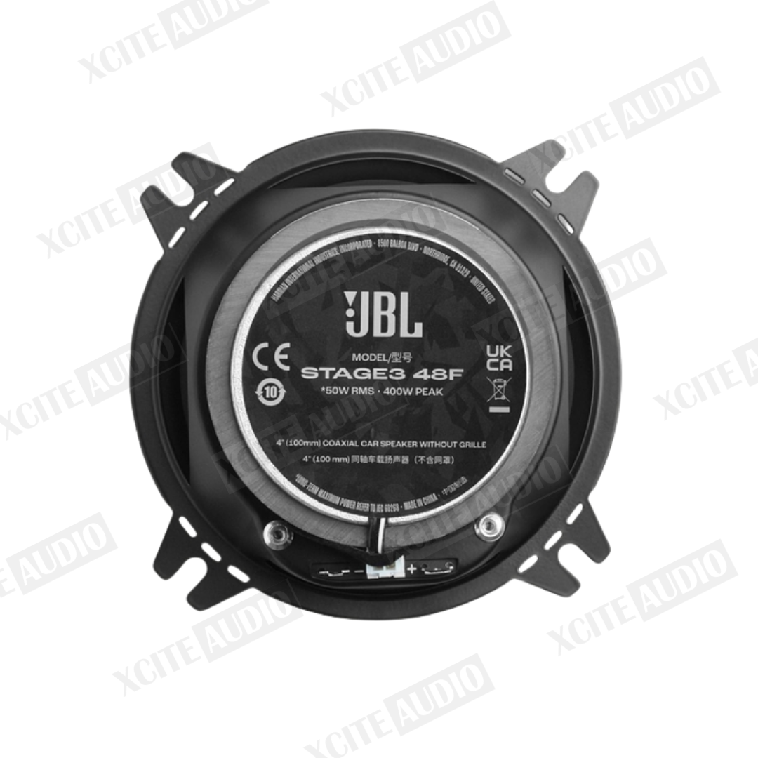 JBL Stage3 48F 4” (100mm) 2 Way Coaxial Car Speaker without Grille