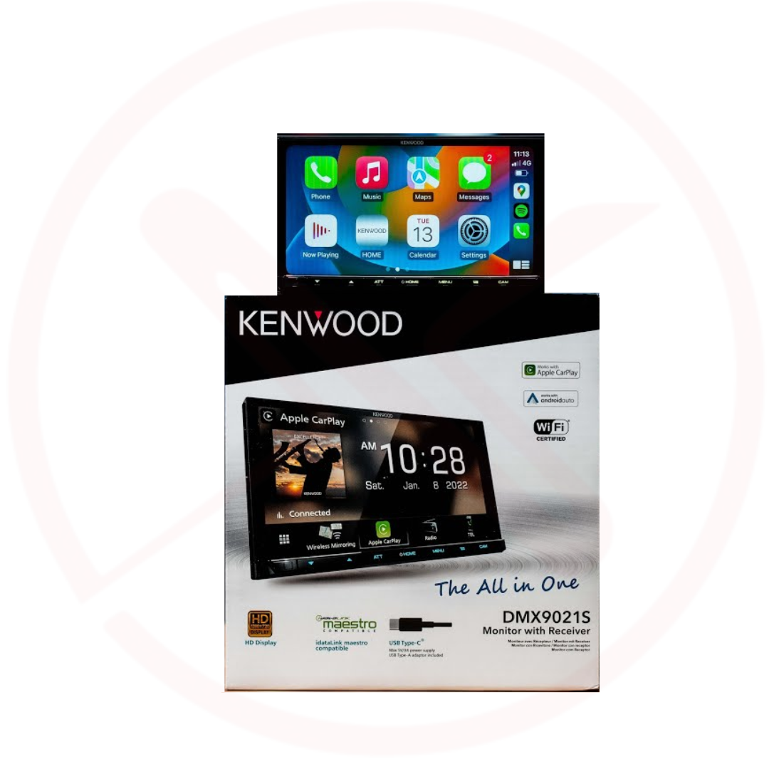 Kenwood DMX9021S - 7" Car Digital Multimedia Receiver | HD Display | Wireless Android Auto/Apple Carplay