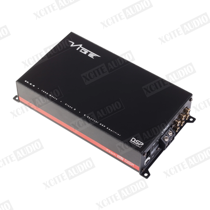 VIBE British Audio POWERBOX80.6-8DSP-V3 | 6-Channel 1200W Class D Amplifier with Integrated 8-Channel DSP