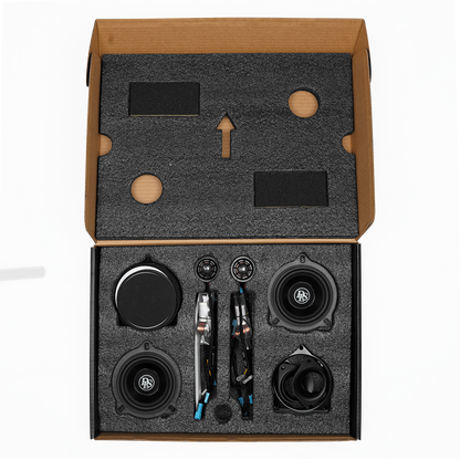 DLS Cruise CRPP-BMW 1.4 Audiophile Plug ‘n’ Play 4” 2-way Component kit for BMW / Mini