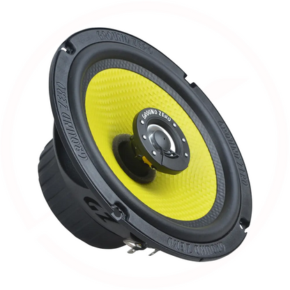 GROUND ZERO GZTF 6.5X - Titanium Series 6.5inch 2-way Car Coaxial Speakers