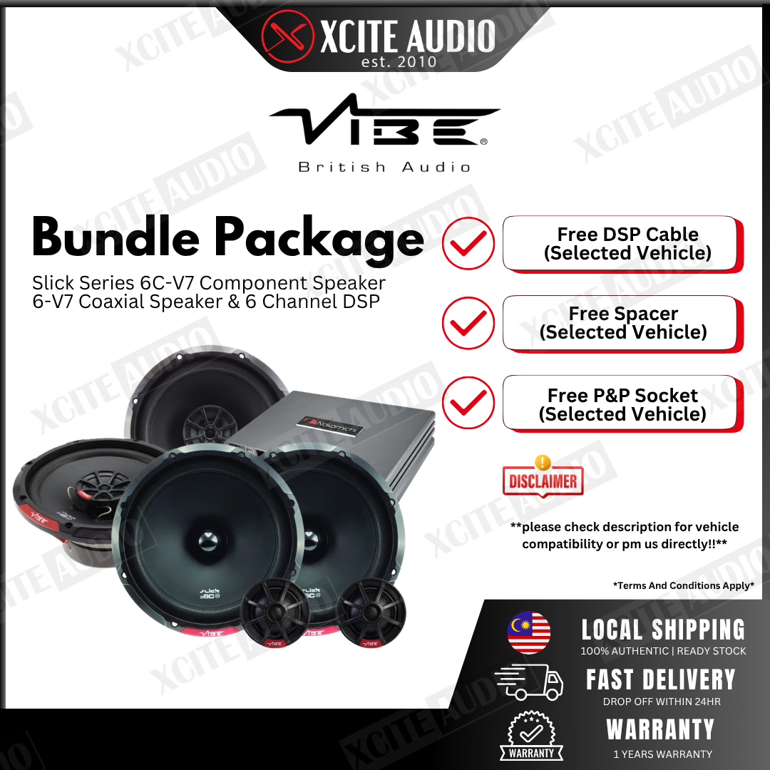 VIBE SLICK BUNDLE - Vocal + Bass + Clarity (Free Installation Kits)