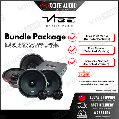 VIBE SLICK BUNDLE - Vocal + Bass + Clarity (Free Installation Kits)