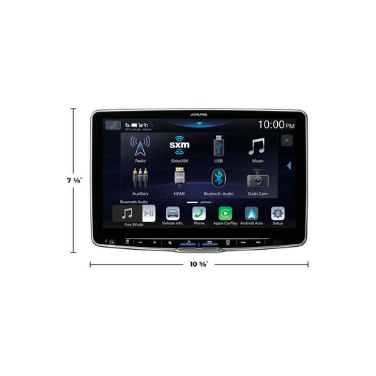 Alpine iLX-F511E 11” Digital Multimedia Receiver Hi-Res Display Wireless Carplay & Android Auto