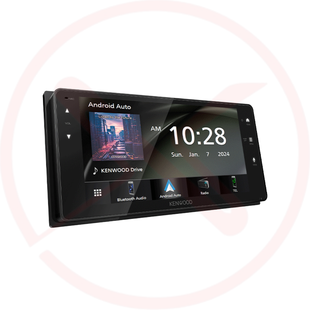 KENWOOD DMX723WS - 6.8" 200mm (Toyota Size) Car AV Receiver | Wireless Carplay | Android Auto | Mirroring