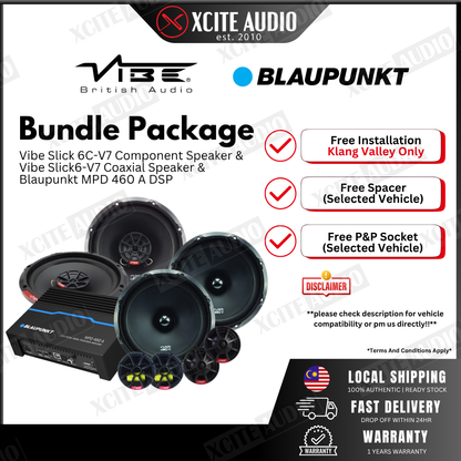 Mid-Year 2-Way Speaker + DSP Upgrade Bundle Package with FREE INSTALLATION