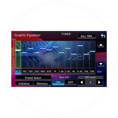 JVC KW M80AW - 9.0" (Android Shape) Digital Multimedia Receiver with Apple Carplay/Android Auto