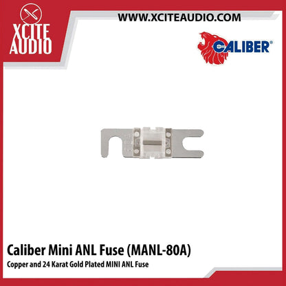 Caliber Fine Copper and 24 Karat Gold Plated MINI ANL Fuse 20A 30A 40A 50A 60A 80A 100A 150A