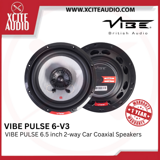 VIBE PULSE 6-V3 | Pulse Series 6.5" 2-Way Car Coaxial Speakers