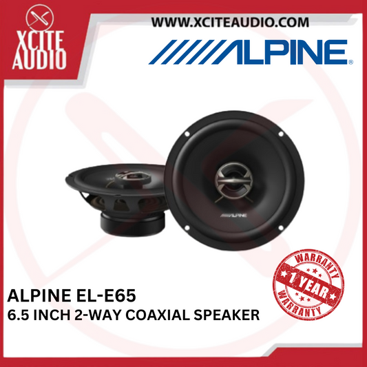 ALPINE EL-E65 - 6.5inch 2-way Coaxial Speakers