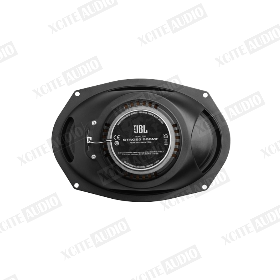 JBL Stage3 968MF 6"x9" (152x230mm) Three-Way Coaxial Car Speaker