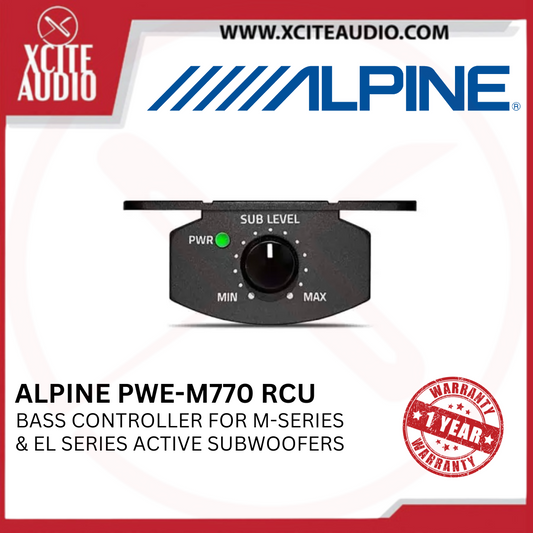 ALPINE 770 RCU - Alpine "M" & "EL" Series Active Subwoofer Bass Control Knob