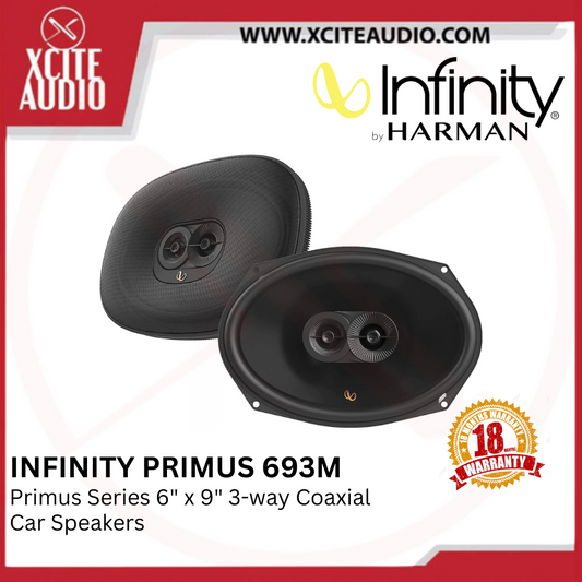 Infinity Primus 693M - Primus Series 6"x 9" 3-way car speakers