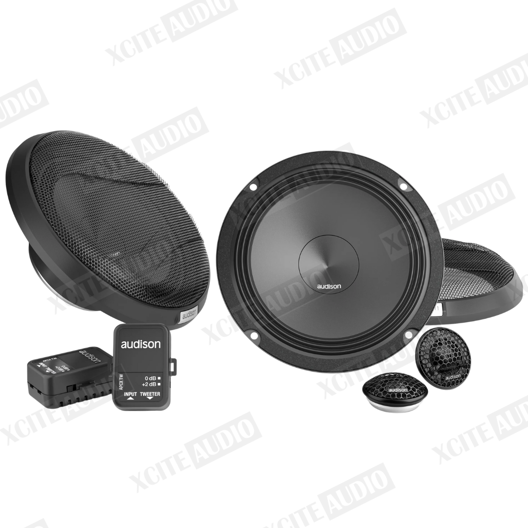 Audison APK165 2-Way 6.5" 300Watts Peak Power Component Car Speakers