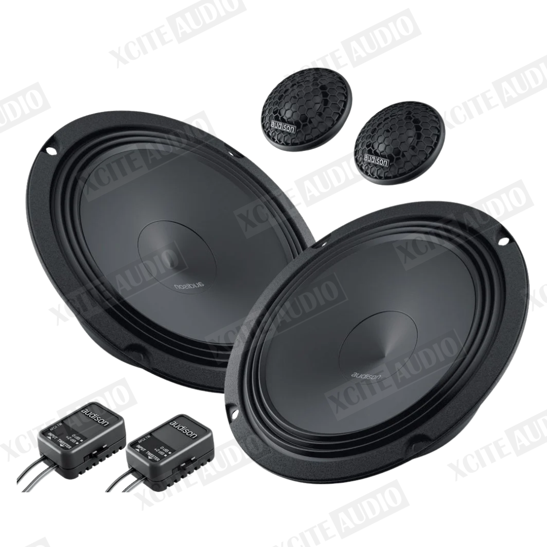 Audison APK165 2-Way 6.5" 300Watts Peak Power Component Car Speakers