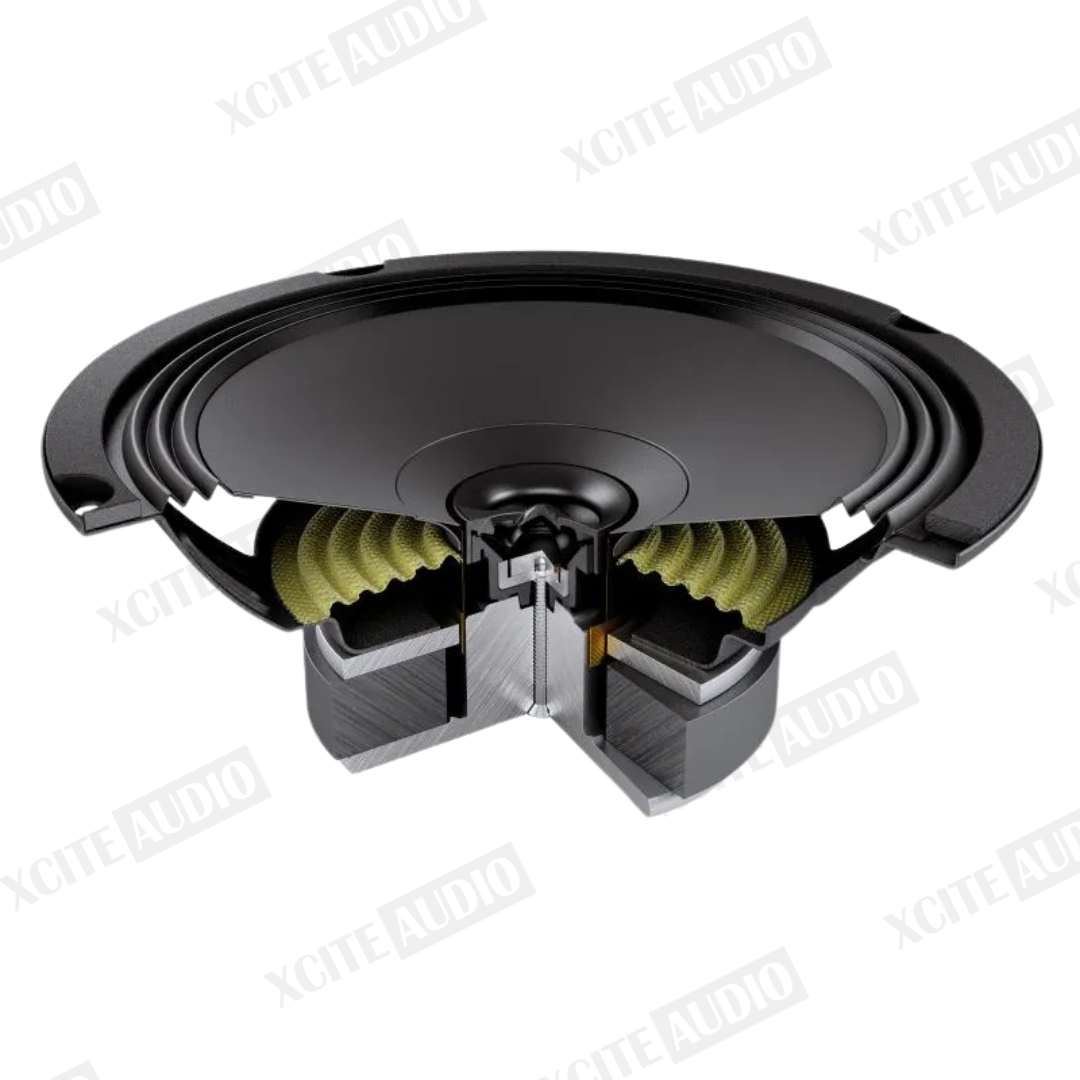 Audison APX 6.5 Coaxial 2-way Coaxial Concentric Car Speaker | 210 W Peak Power
