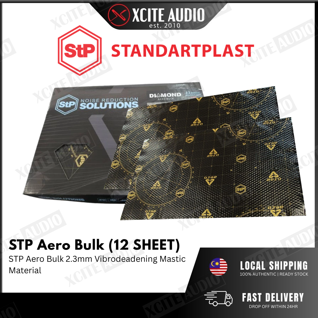 STANDARTPLAST STP Aero Bulk Pack Car Soundproof - 12 Sheets