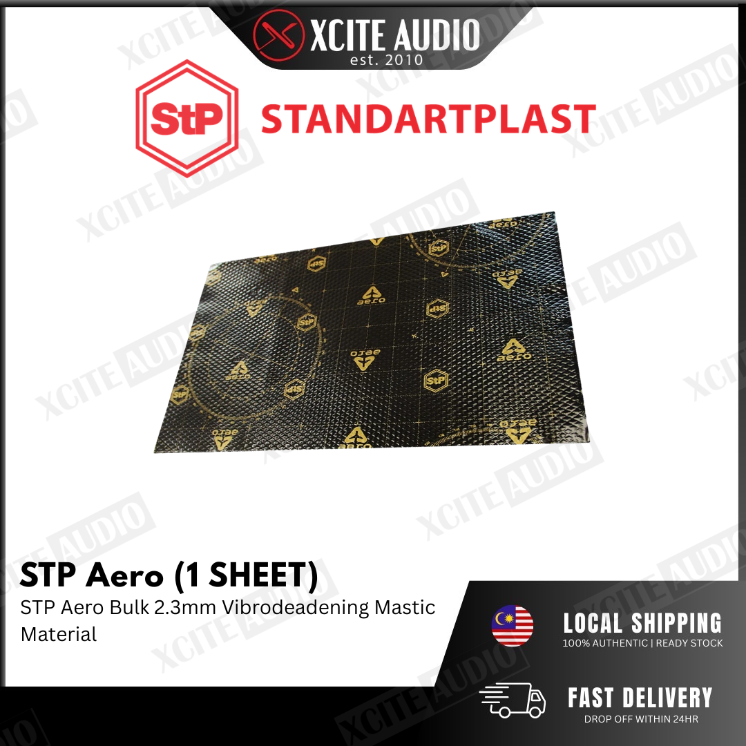 STANDARTPLAST STP Aero 2.3mm vibration-damping and sound-proofing material - 1 Sheet