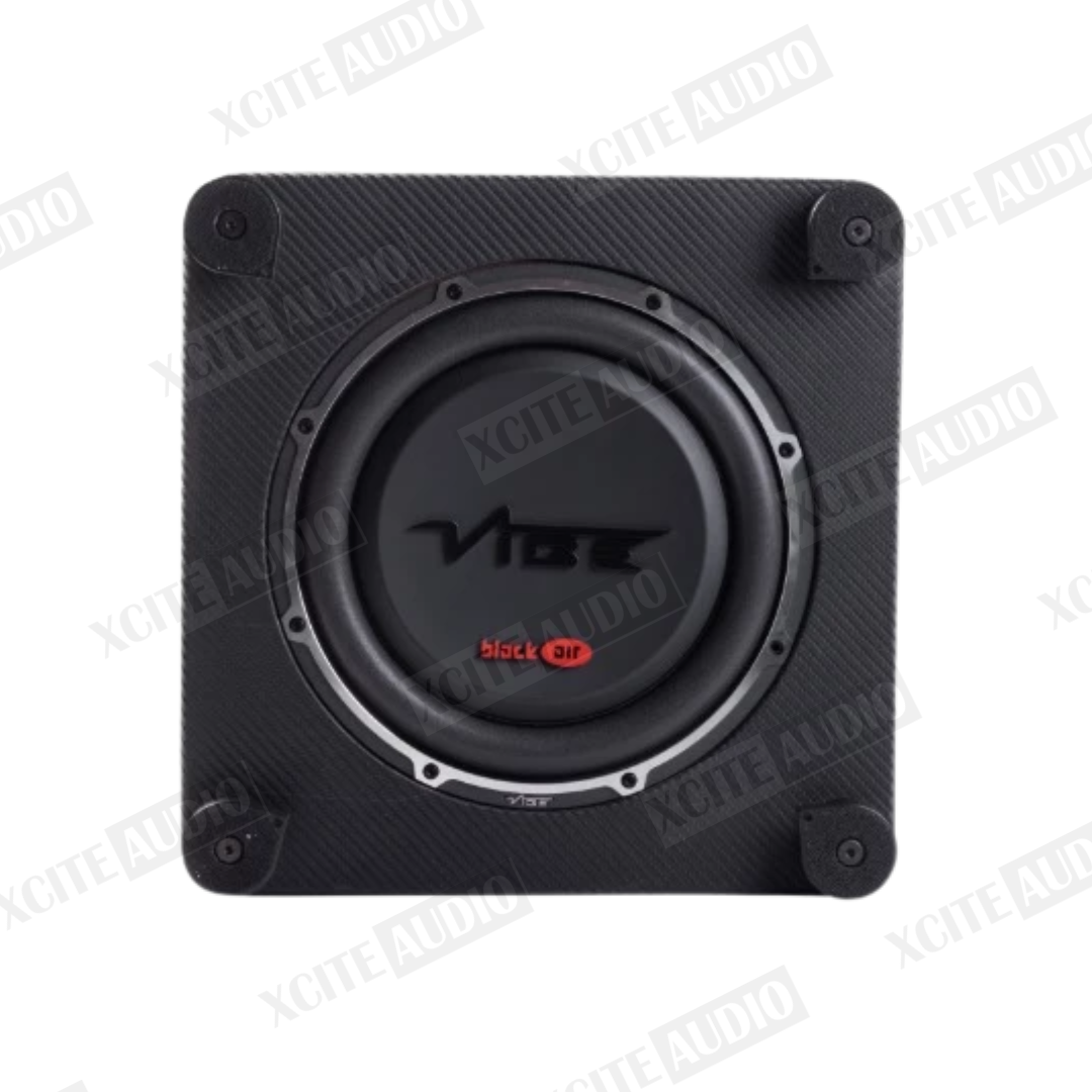 VIBE BASB10-V4 Black Air 10" 900 Watts Compact Bass Enclosure