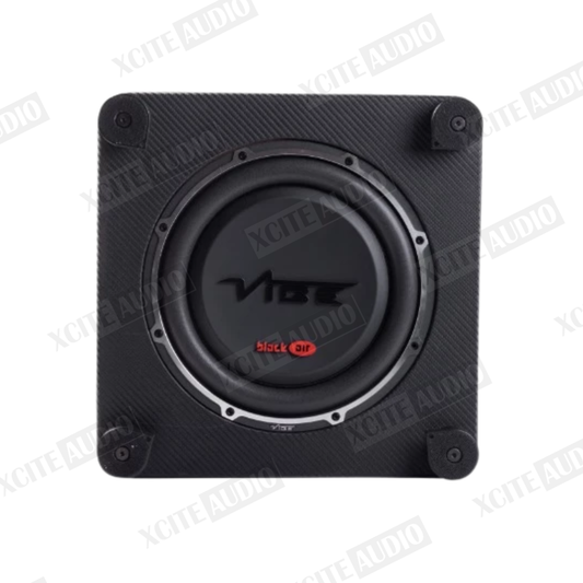 VIBE BASB10-V4 Black Air 10" 900 Watts Compact Bass Enclosure