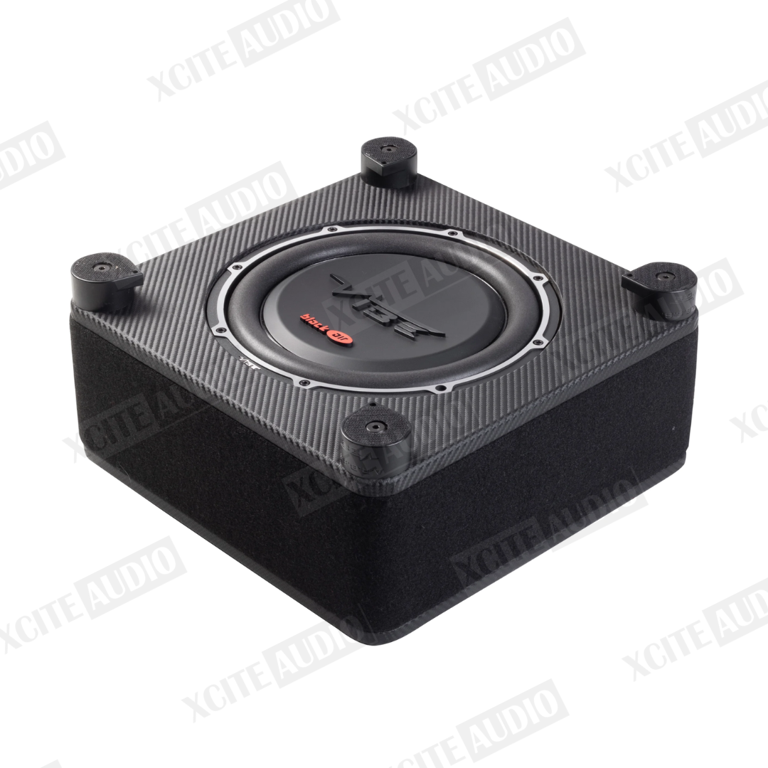 VIBE BASB10-V4 Black Air 10" 900 Watts Compact Bass Enclosure