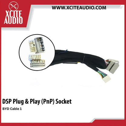 Digital Sound Processor(DSP) Plug & Play Cable Socket For Proton/Perodua/Toyota/Nissan/Mazda/Honda/Hyudai/BMW/Audi/Mini/Mercs