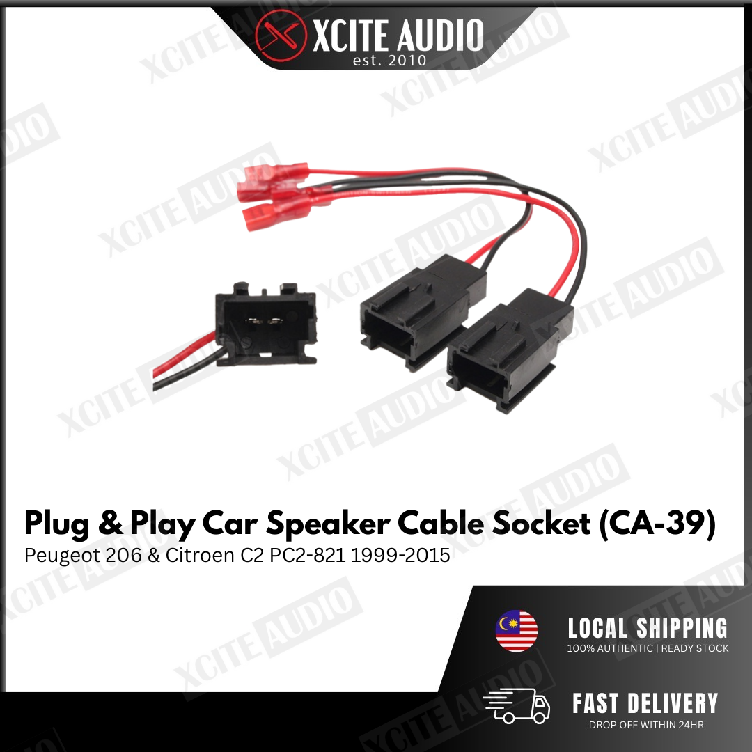 Plug & Play (PNP) Speaker Cable Socket (Pair)