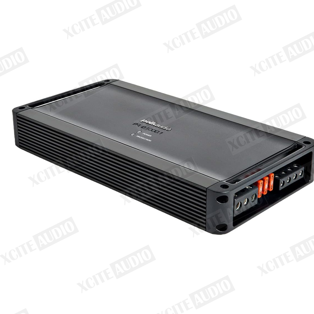 Polk Audio PA D1000.1 Mono Subwoofer Car Amplifier - 500W RMS at 4ohms/800W RMS at 2ohms/ 1ohm stable