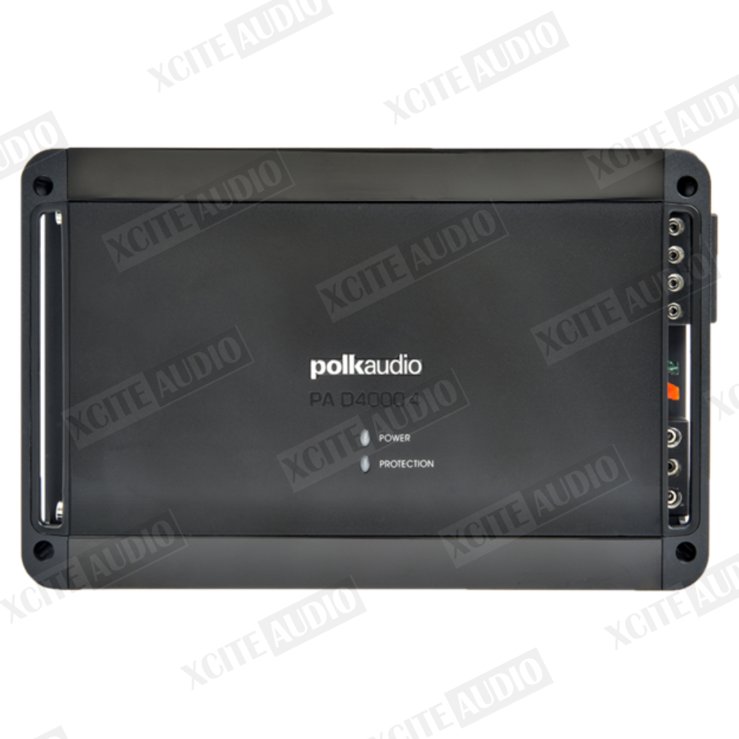 POLK AUDIO D4000.4 - Class D Four Channel High Power Car Amplifier