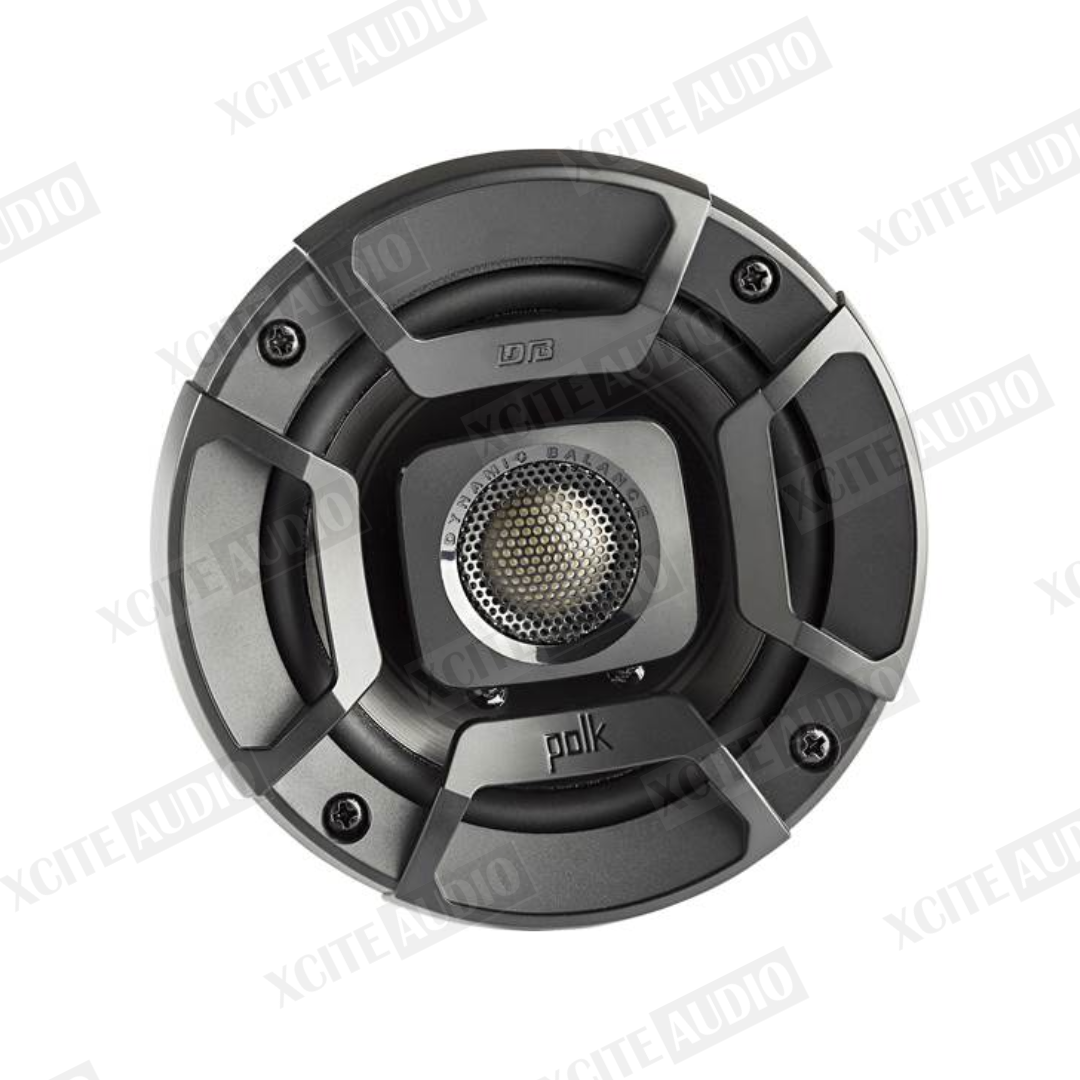 Polk Audio DB402 Marine Certified 4"inch Coaxial Car Speakers Water Resistance