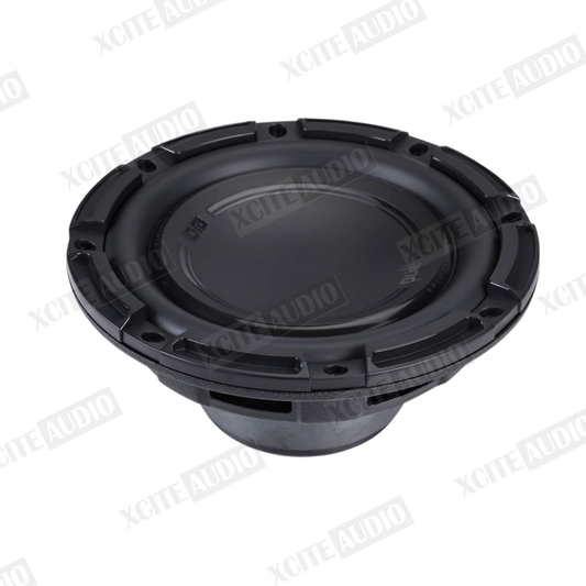 Polk Audio DB 842 DVC DB+ Series shallow-mount 8" subwoofer with dual 4-ohm voice coils