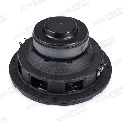 Polk Audio DB 842 DVC DB+ Series shallow-mount 8" subwoofer with dual 4-ohm voice coils