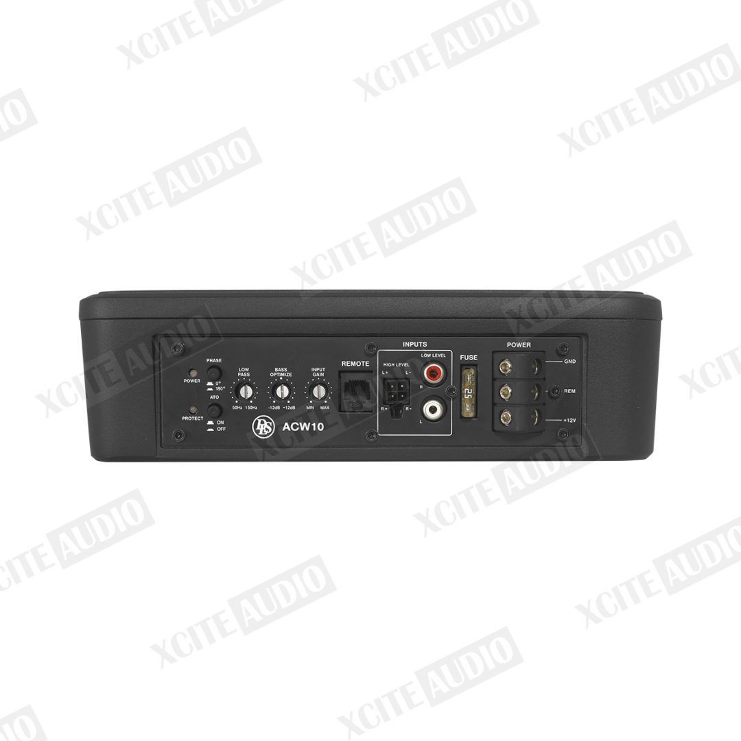 DLS ACW10 10"(25cm) Car Underseat Active Subwoofer
