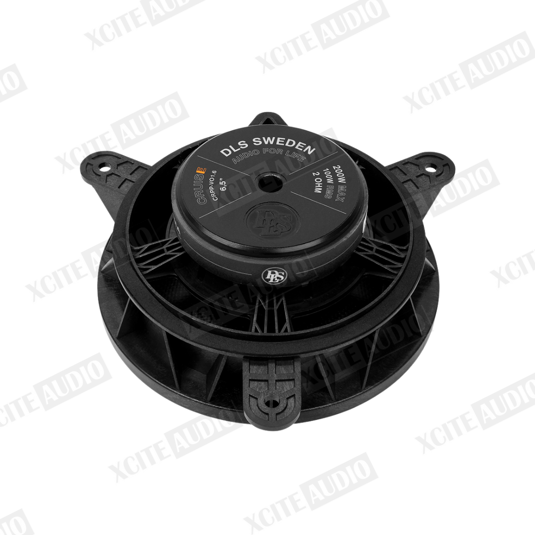 DLS Cruise CRPP-VO1.6 - 6.5" Plug & Play 2-Way Component Car Speakers for 2007-2017 Volvo