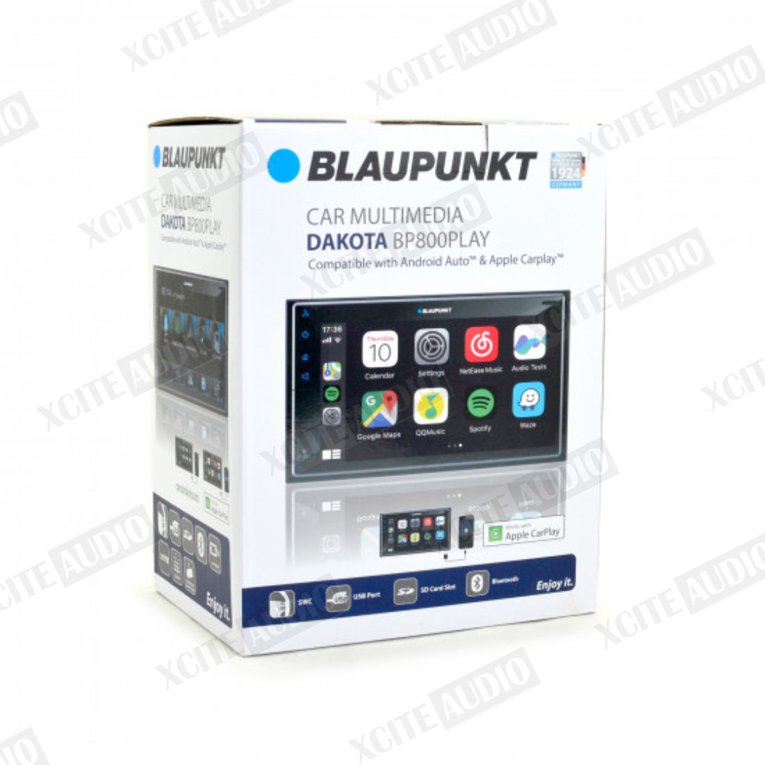 Blaupunkt Dakota BP800PLAY Car Radio | CarPlay™ & Android Auto™ | 6.8” Capacitive Display | FM/AM | Bluetooth | SWC
