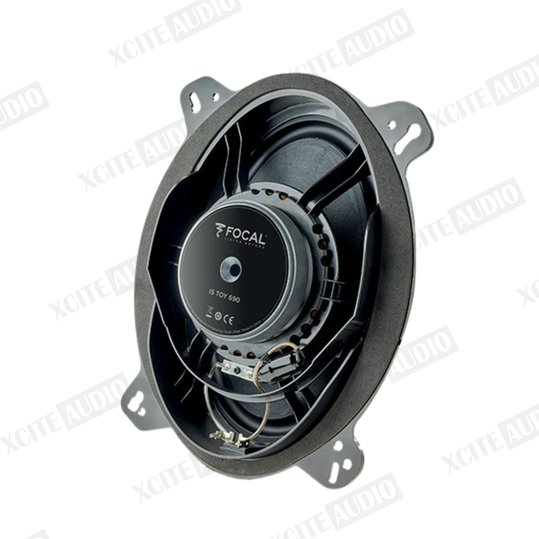 Focal IS TOY 690 Integration Series Plug & Play 2-Way 6" x 9" Component Speaker Kit for Toyota