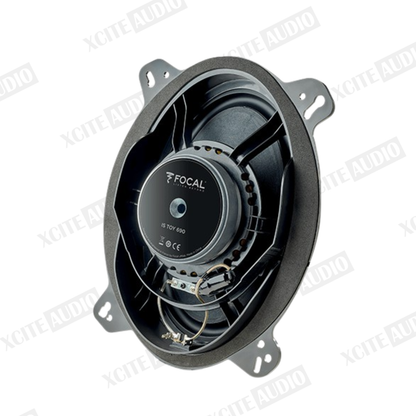 Focal IS TOY 690 Integration Series Plug & Play 2-Way 6" x 9" Component Speaker Kit for Toyota