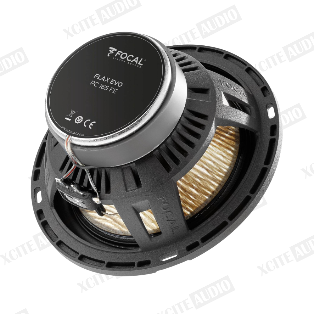 FOCAL PC 165 FE - Flax Evo Series 6.5 inch 2-way Coaxial Car Speaker System (Made In France)