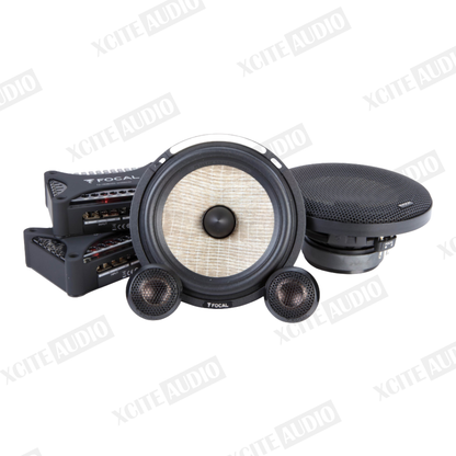 FOCAL PS 165 FXE - Flax Evo Series 6.5 inch 2-way Component Car Speaker System with Bi-Amp Crossover