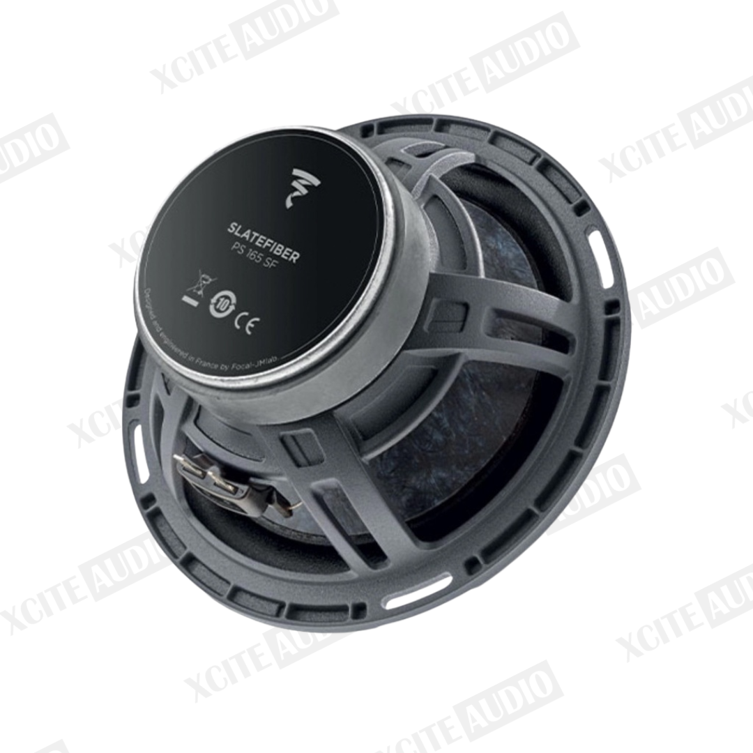 Focal PS165SF 6.5" 2-Way Component Speaker SlateFiber Cone