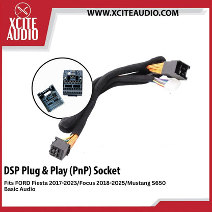 Digital Sound Processor(DSP) Plug & Play Cable Socket For Proton/Perodua/Toyota/Nissan/Mazda/Honda/Hyudai/BMW/Audi/Mini/Mercs